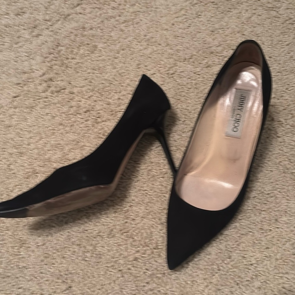 Jimmy Choo black pumps